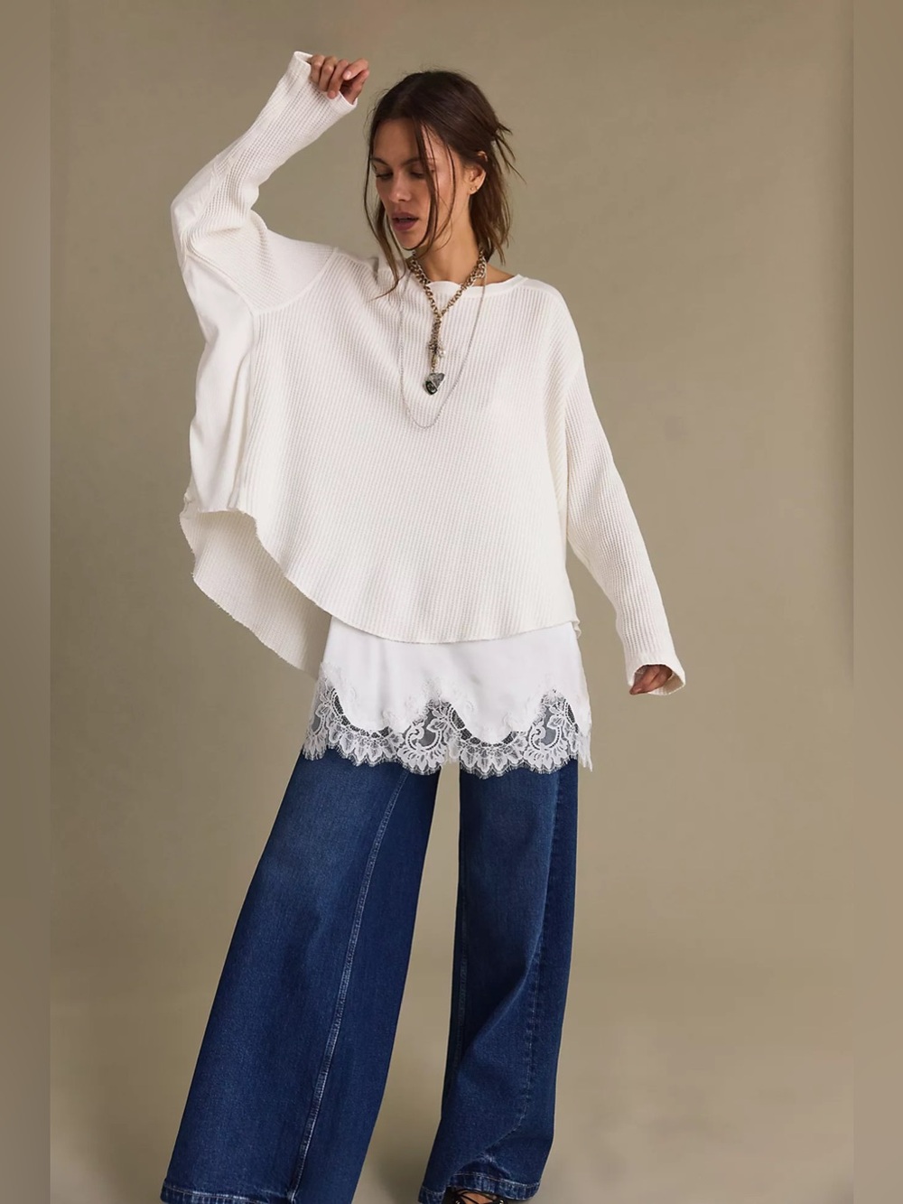 NWT! Free People FP One Blake Thermal Sz Small
